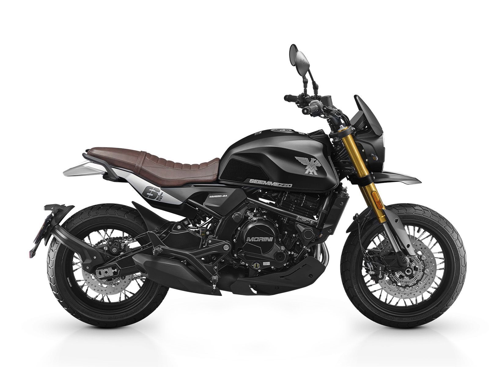 Мотоцикл MOTO MORINI SEIEMMEZZO SCR (GRAPHITE BLACK) 2026